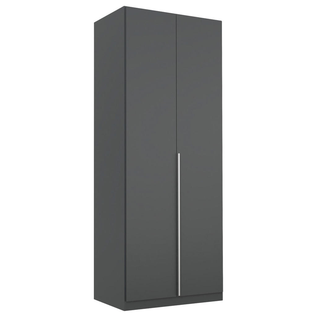 Rauch Möbel ŠATNÍ SKŘÍŇ S OTOČNÝMI DVEŘMI, šedá, 91/229/54 cm