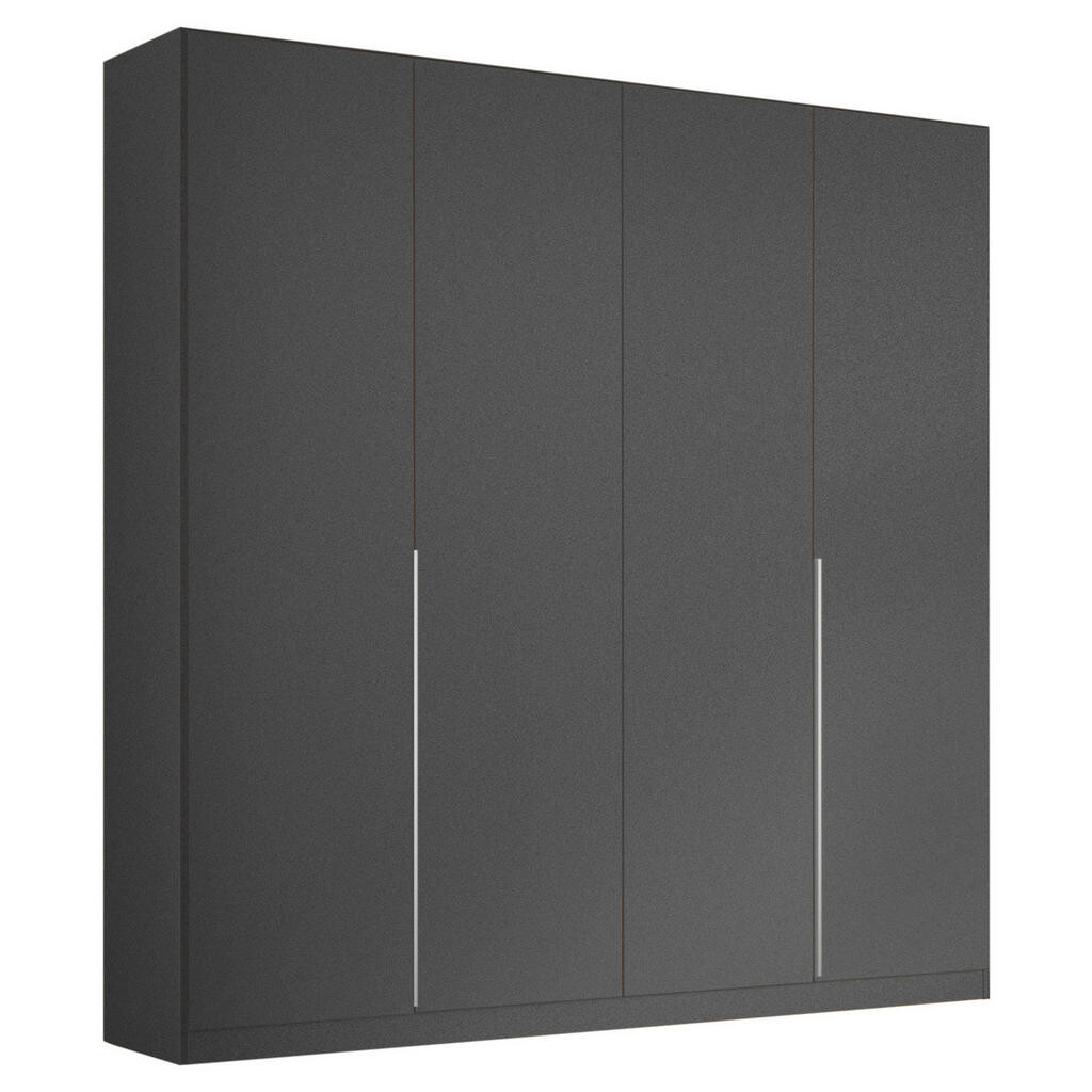 Rauch Möbel ŠATNÍ SKŘÍŇ S OTOČNÝMI DVEŘMI, šedá, 181/229/54 cm