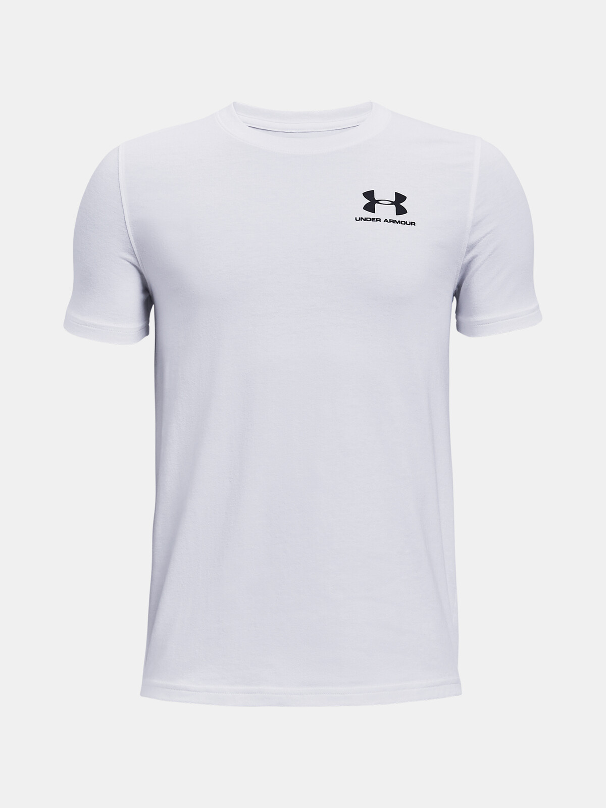 Under Armour Tričko Cotton Ss-Wht - Kluci