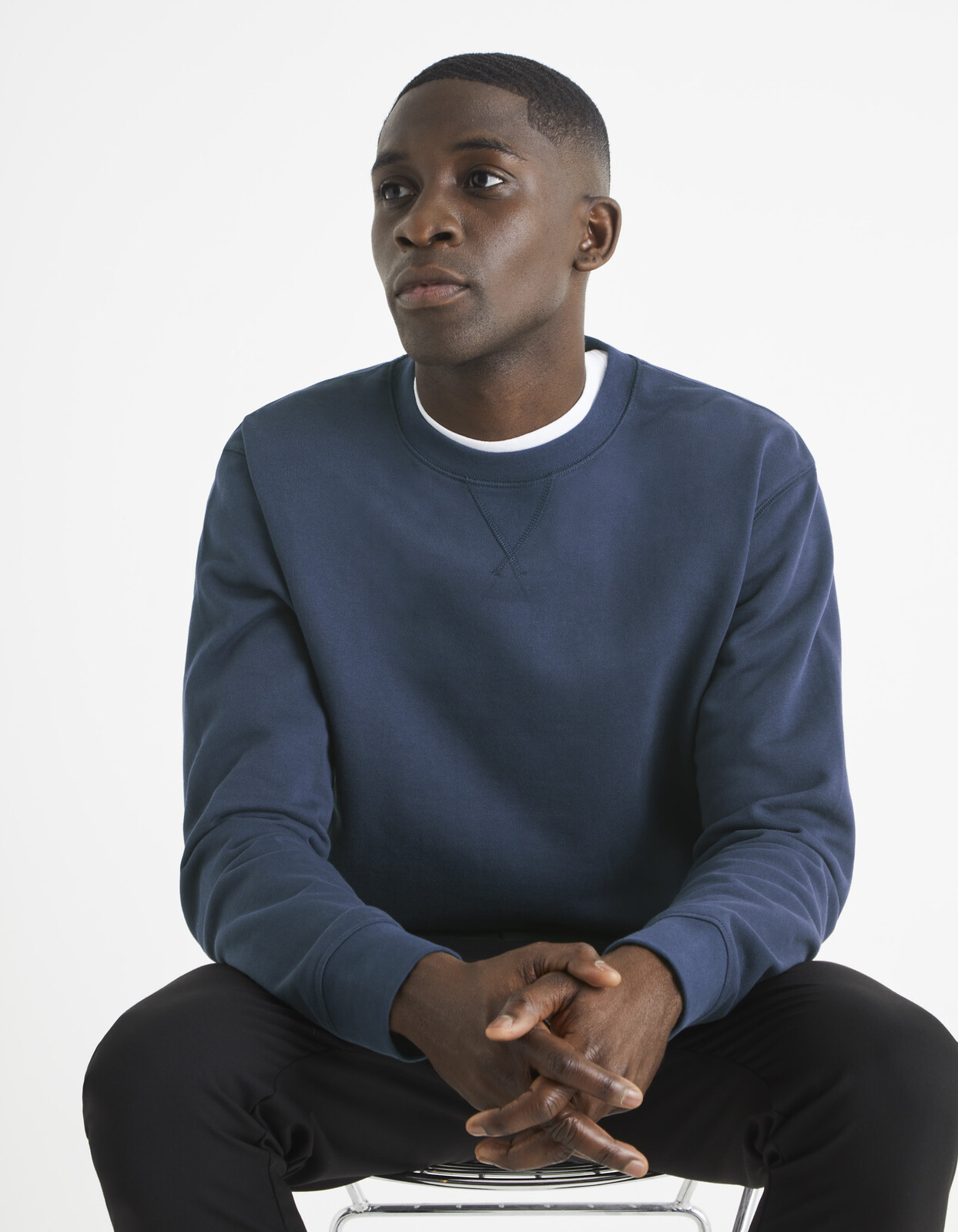 Celio Bavlněná mikina Terond - Pánské