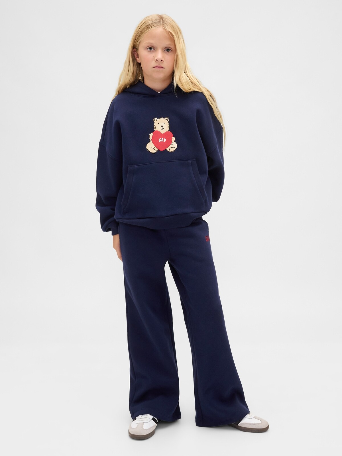 GAP dívčí tepláky VintageSoft Baggy
