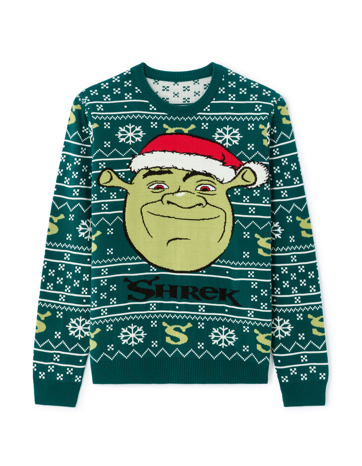 Vánoční svetr Shrek pro muže