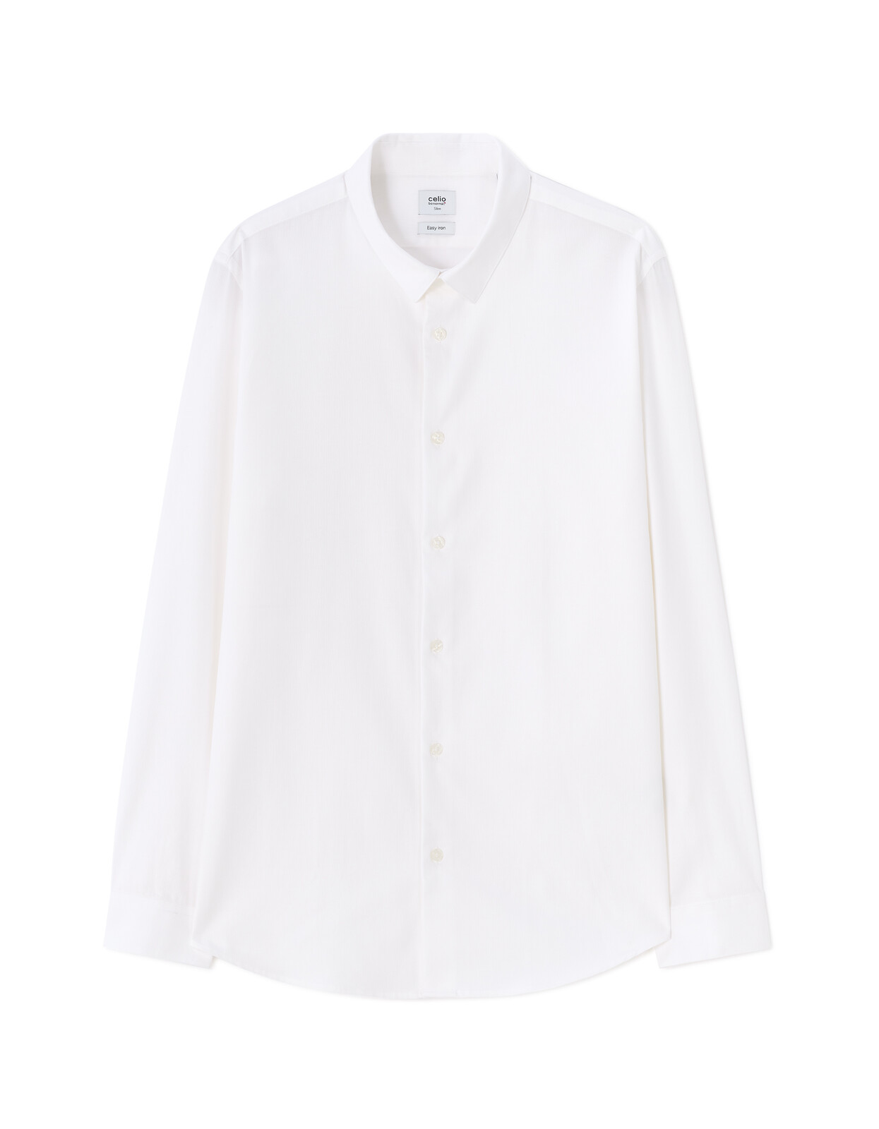 Bílá pánská slim fit košile