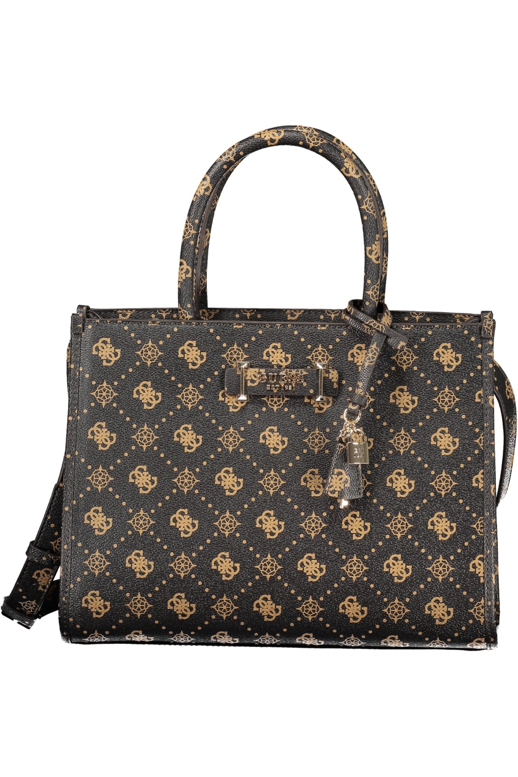 Hnědá kabelka GUESS JEANS