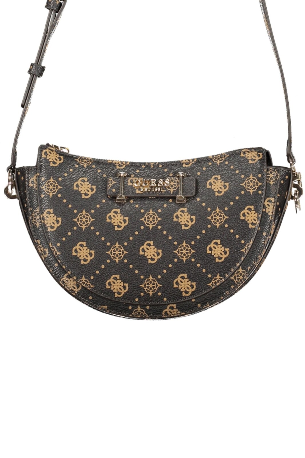 Dámská kabelka GUESS JEANS hnědá