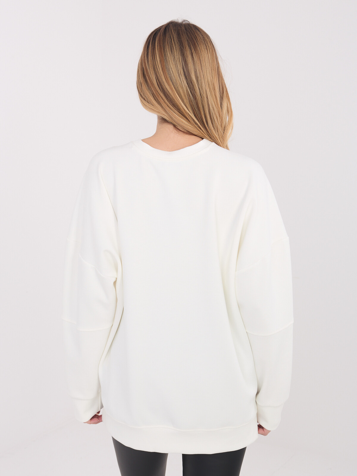 Dámská mikina v ecru barvě