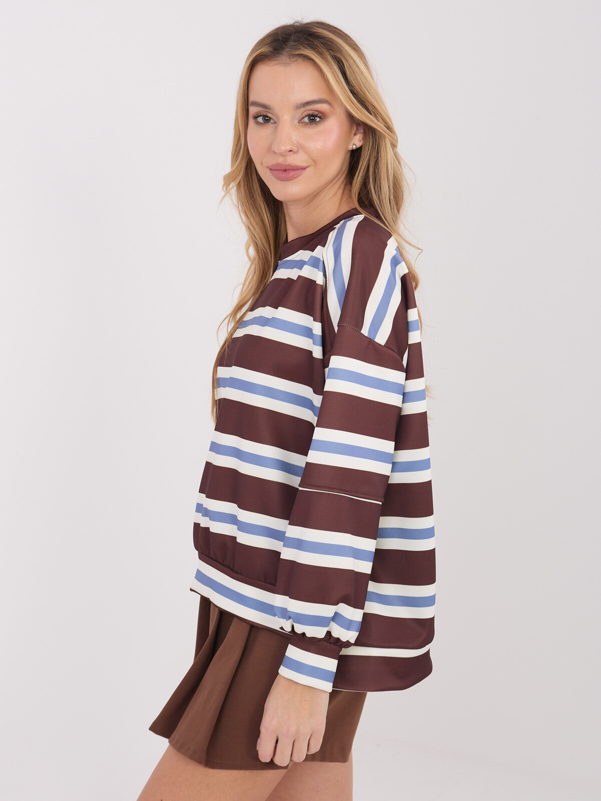 Dámská pruhovaná mikina