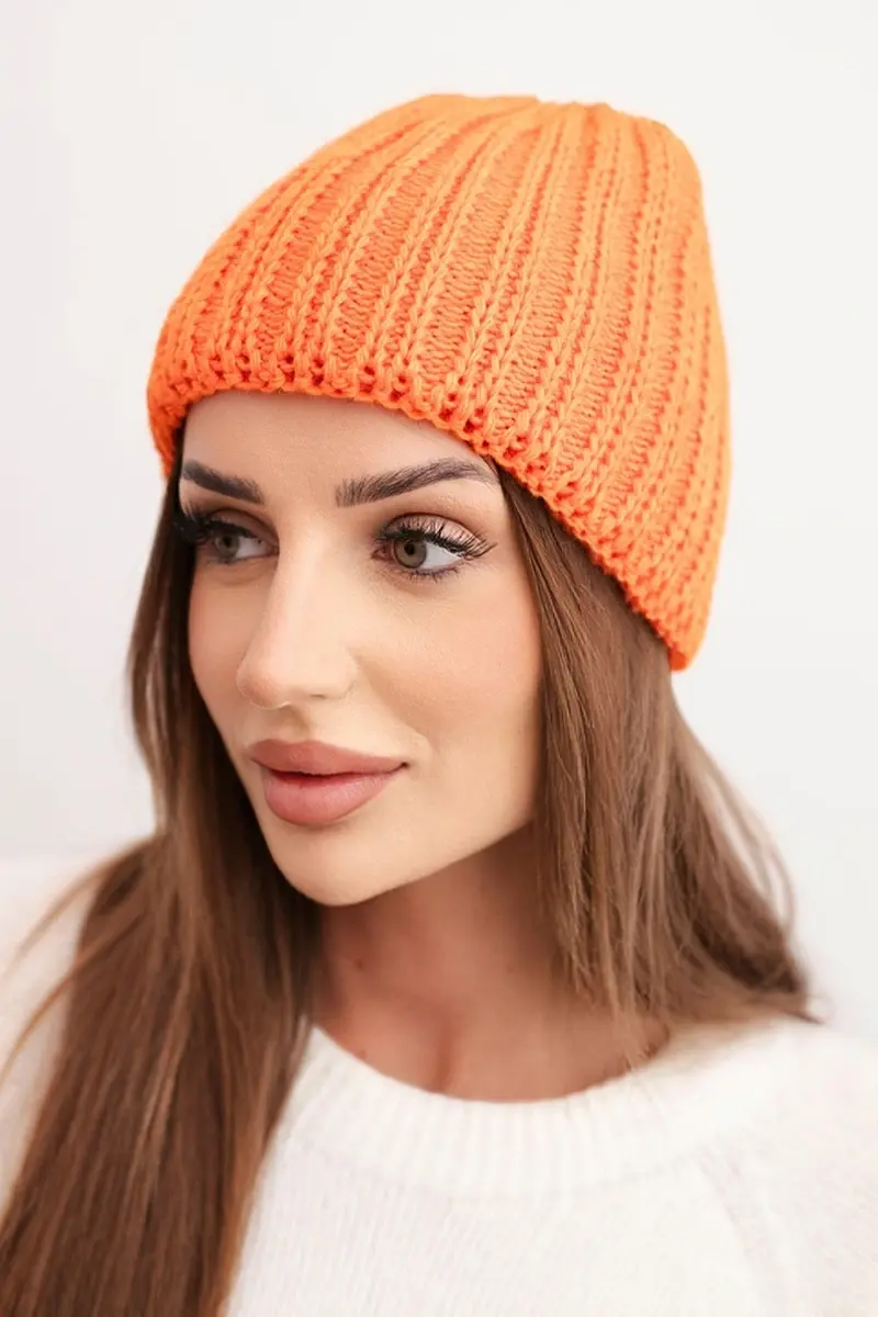 Dámská čepice Rebeka K345 oranžová
