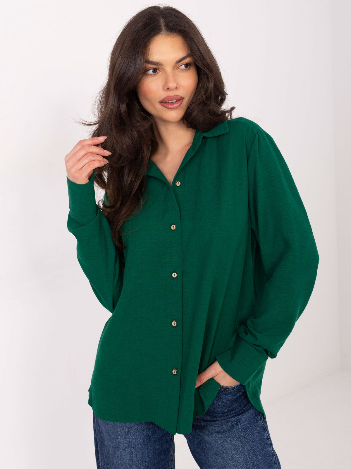 Dámská jednobarevná košile