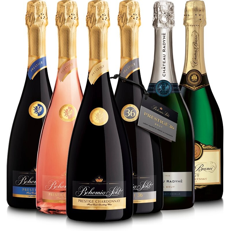 Silvestrovský degustační balíček prémiových sektů