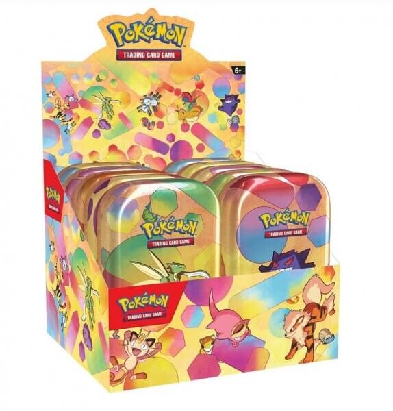 Pokémon Scarlet & Violet 151 Mini Tins Box - 10x Mini Tin