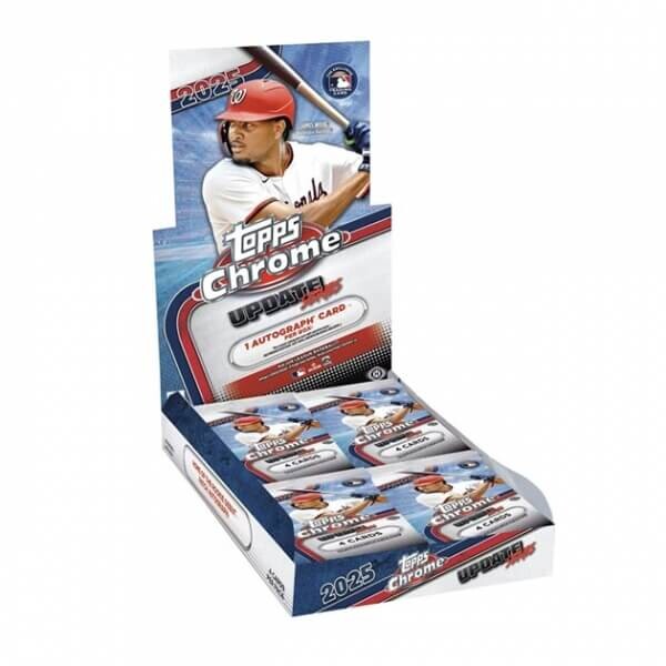 2025 Topps Chrome Update Series Baseball Hobby Box