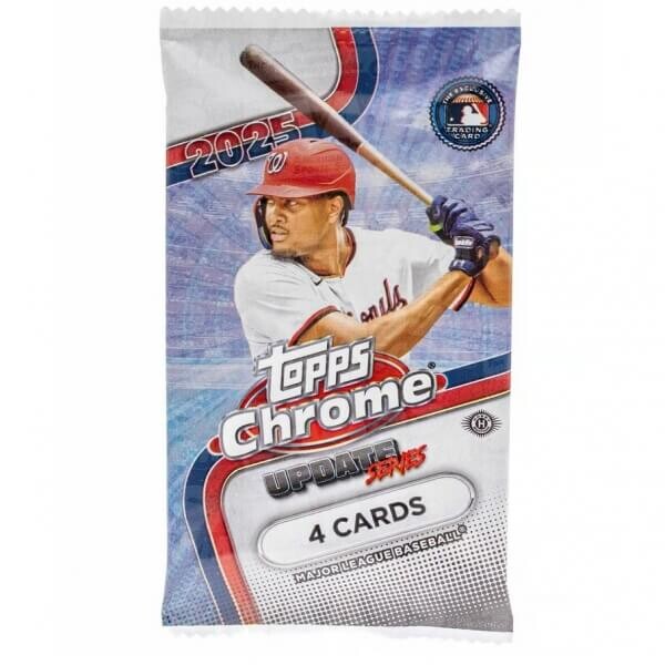2025 Topps Chrome Update Series Baseball Hobby balíček