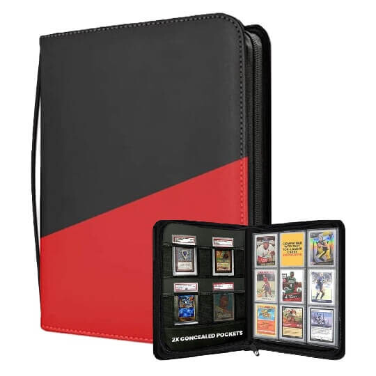 Album na toploadery Evoretro Shield+ 216 kapes (3x3) - Black/Red