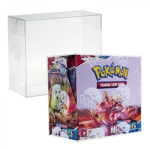 Ochranný PET box na Pokémon Booster Box - 5 ks
