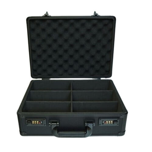 Kufřík na sběratelské karty - 600x Toploader nebo 140x One-Touch Holder - Black