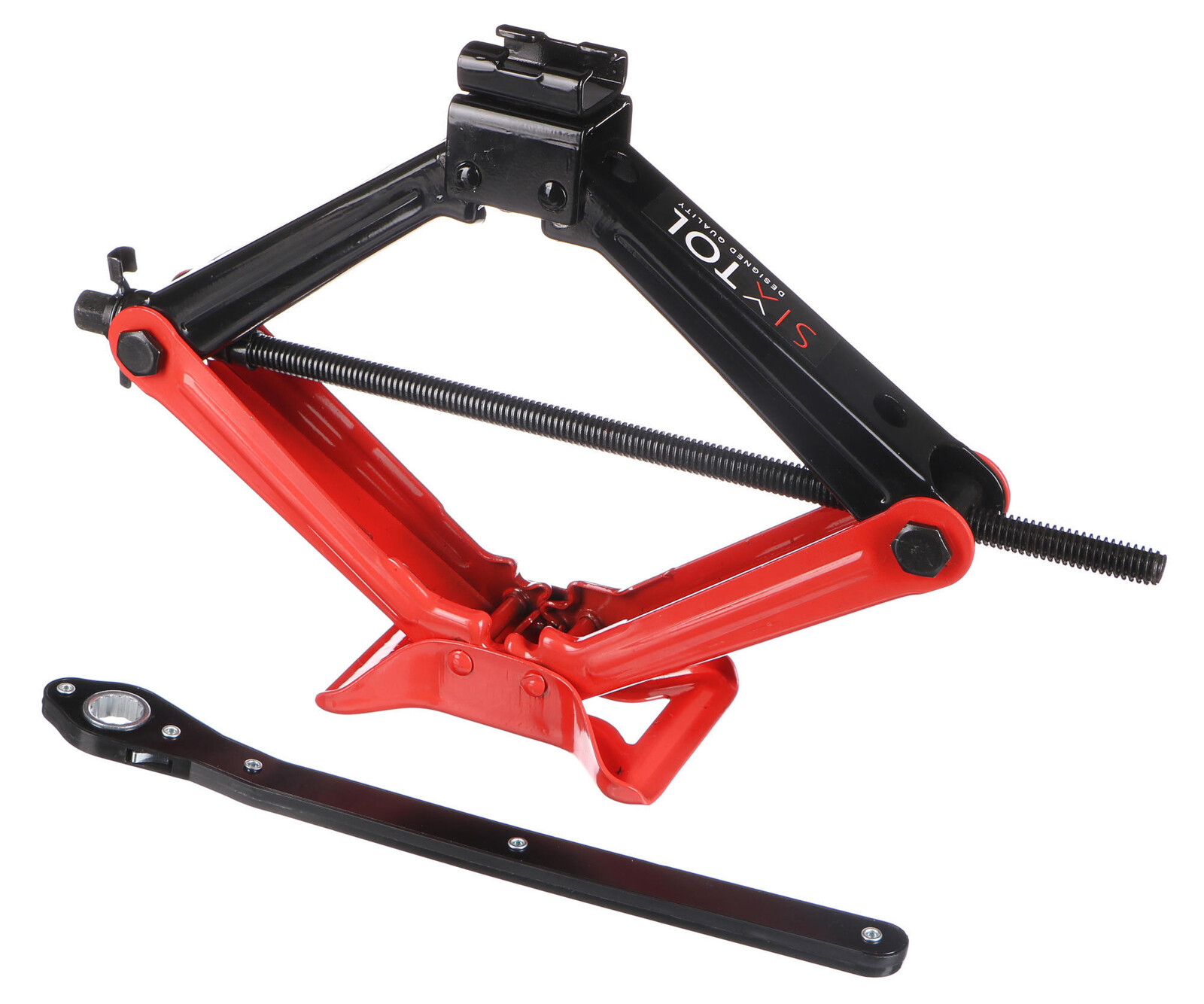Nůžkový zvedák s ráčnou SX SCISSOR JACK FORK 2T SIXTOL