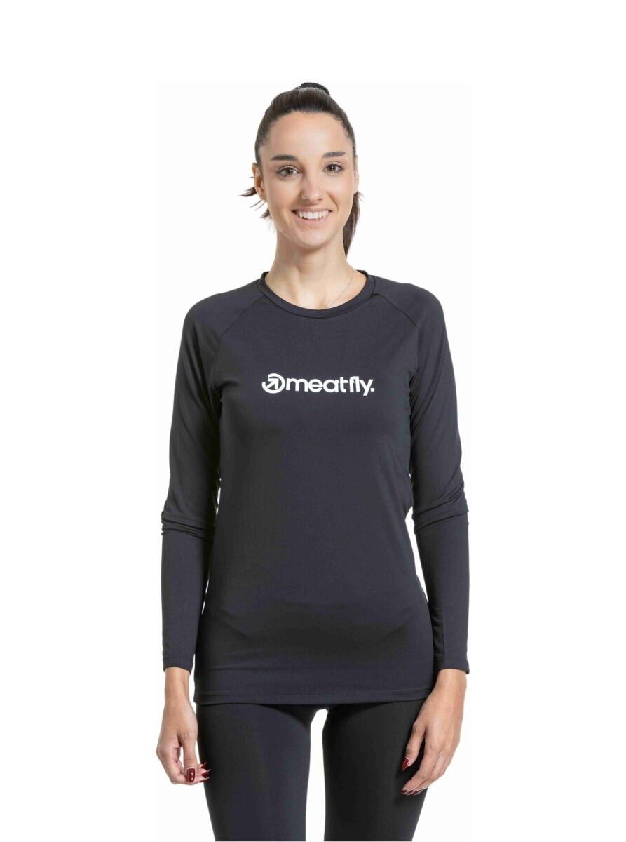 Dámské termo tričko meatfly capa černá xs