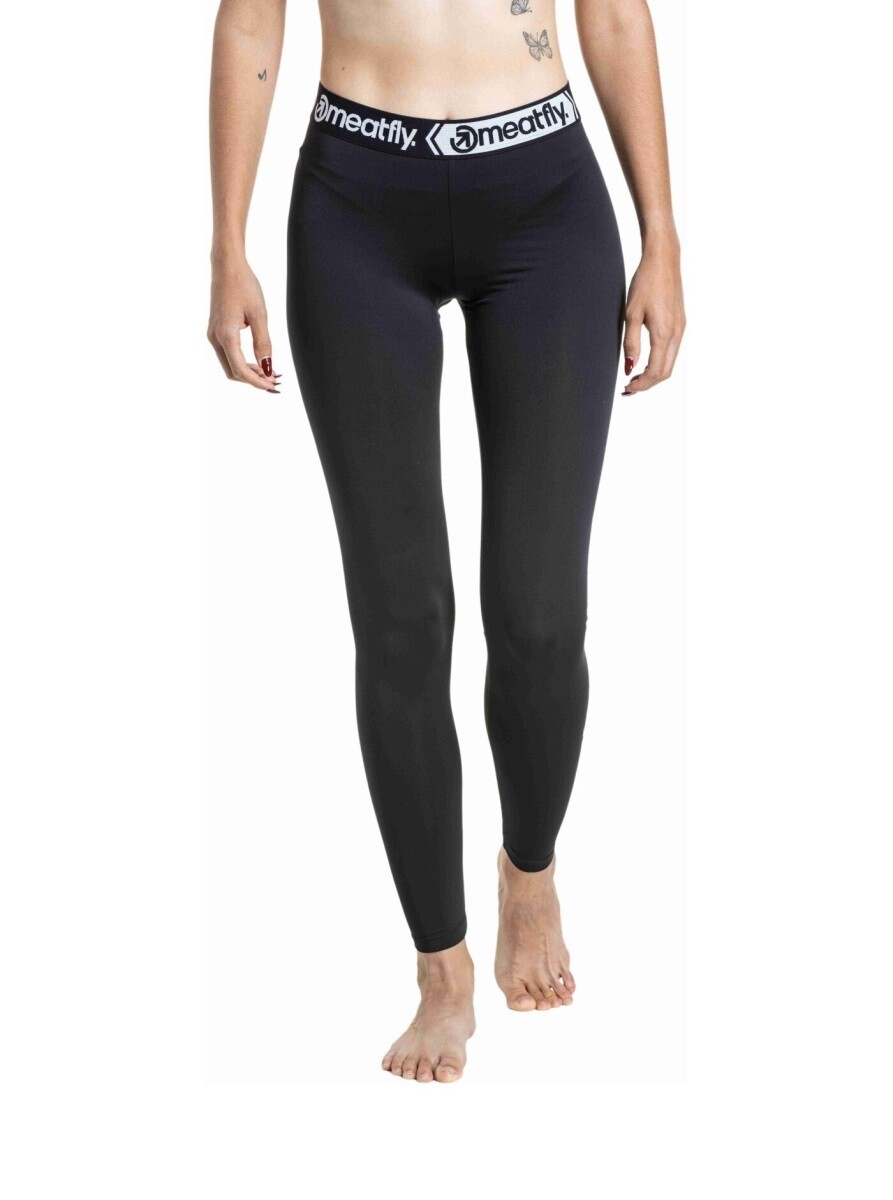 Dámské termo kalhoty meatfly taro černá xs