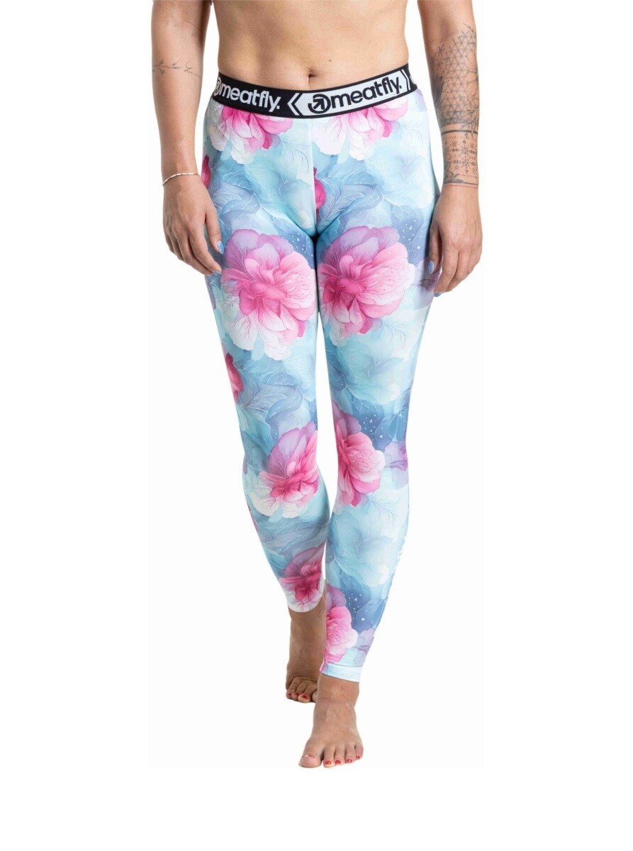 Dámské termo kalhoty meatfly taro modrá/růžová xs