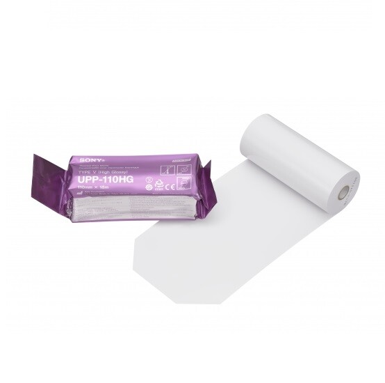 Ultrazvukový papír Sony UPP - 110 HG, 110 mm x 18 m, lesklý