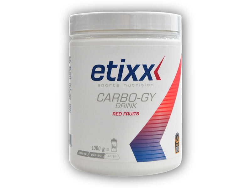 Etixx Carbo GY drink 1000g Varianta: červené ovoce