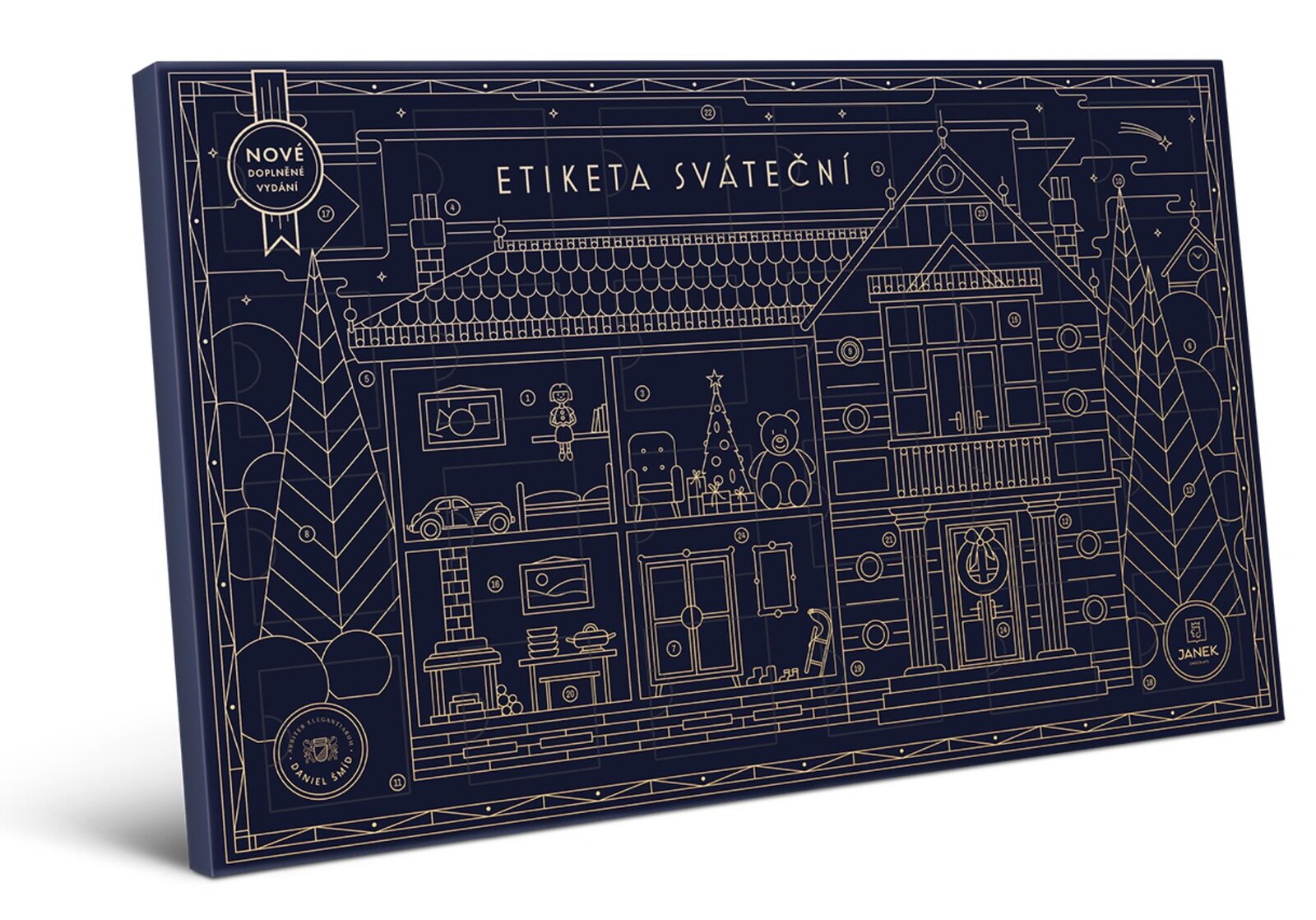 Adventní kalendář, Etiketa Sváteční, Daniel Šmíd