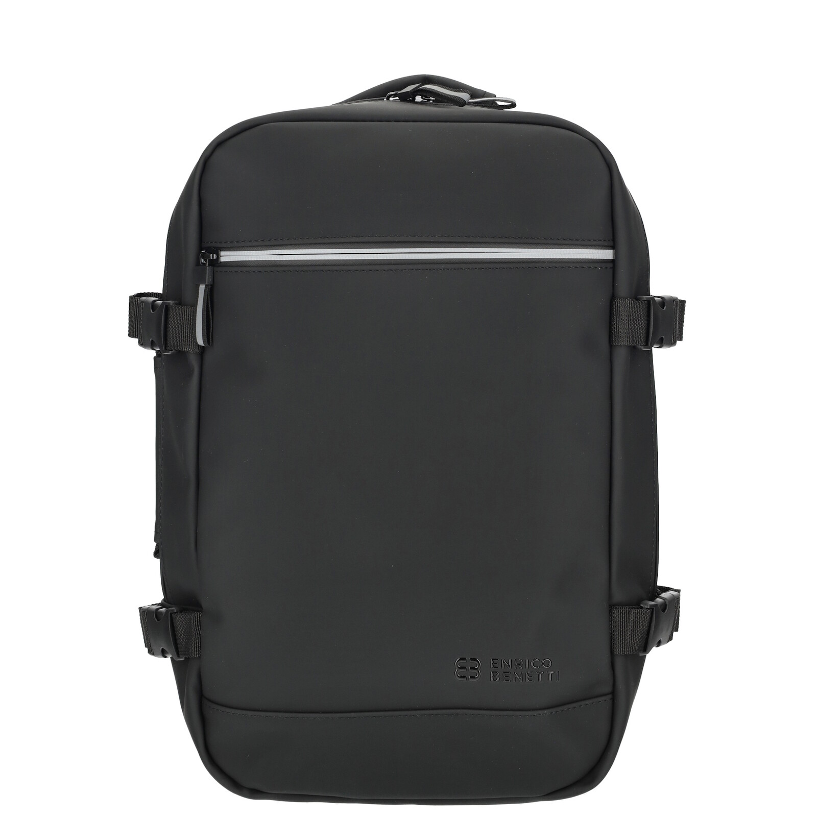 Vodoodpudivý kabinový batoh Enrico Benetti Bergen - černy - 25x20x40 cm
