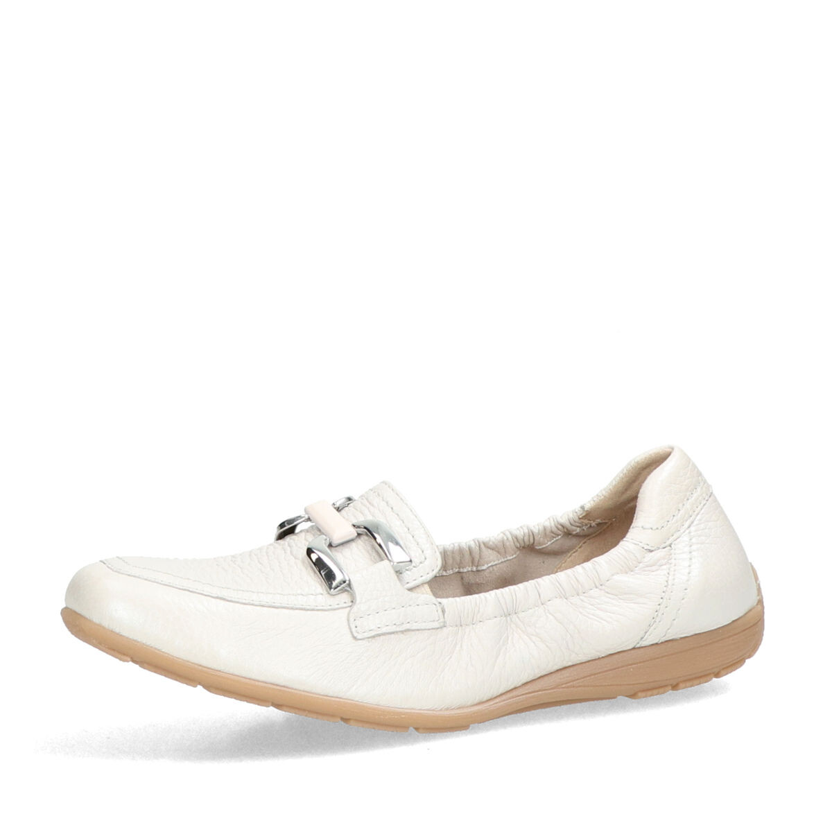 Caprice dámské kožené polobotky - béžové - 36