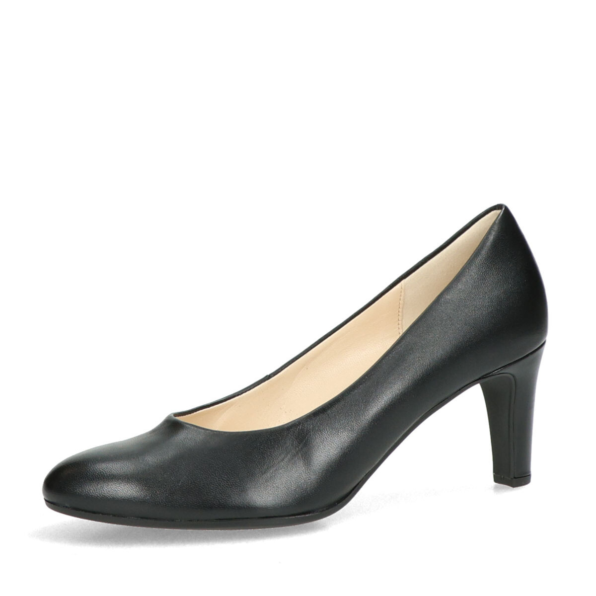 Gabor dámské kožené lodičky - černé - 37