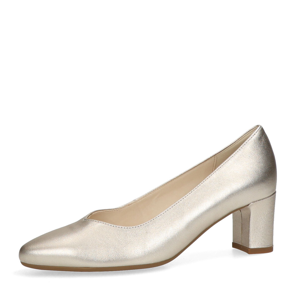 Gabor dámské kožené lodičky - zlaté - 37