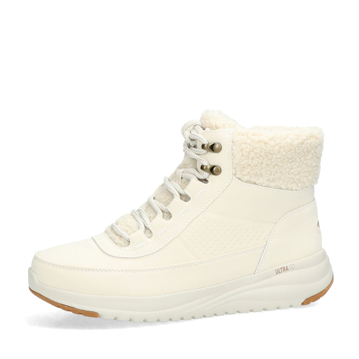 Skechers dámské zimní kotníkové boty - béžové - 36