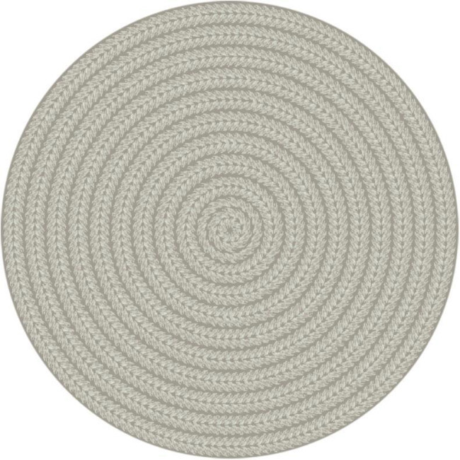 Koberec Agnella Noble Tino šedý kruh