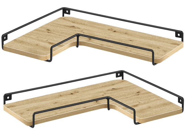 Sada dvou rohových polic LLS831B88