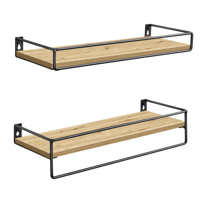 Sada dvou nástěnných polic LWS441B88