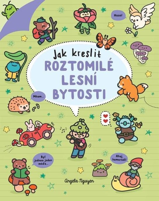 Kawaii Jak kreslit roztomilé lesní bytosti