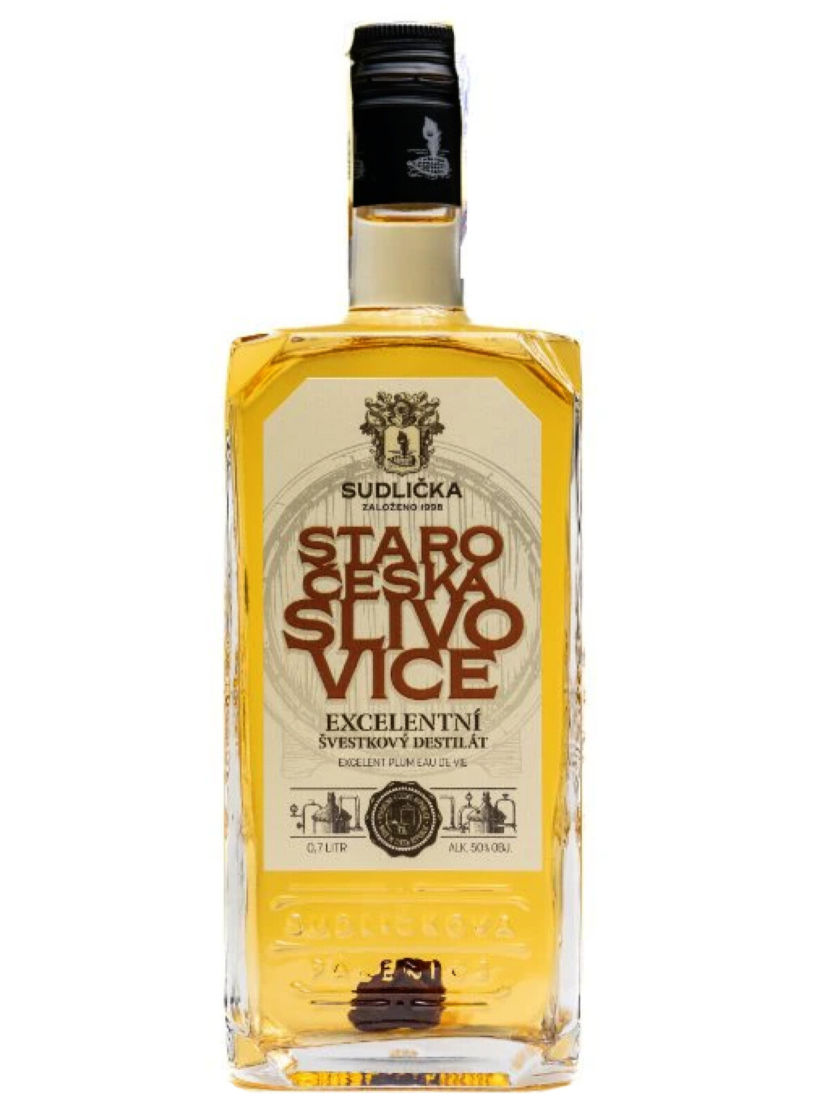 Sudličkova pálenice Sudličkova Staročeská Slivovice 50% 0,7l