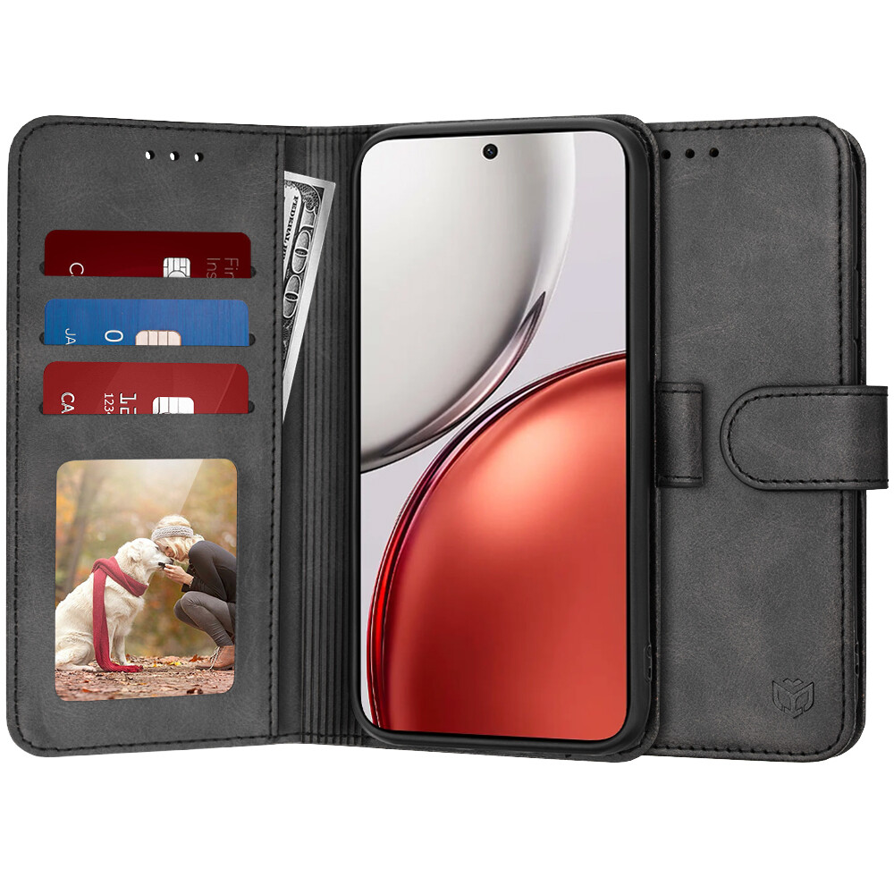 Techsuit – pouzdro Diary Book – Honor Magic8 Lite – černé