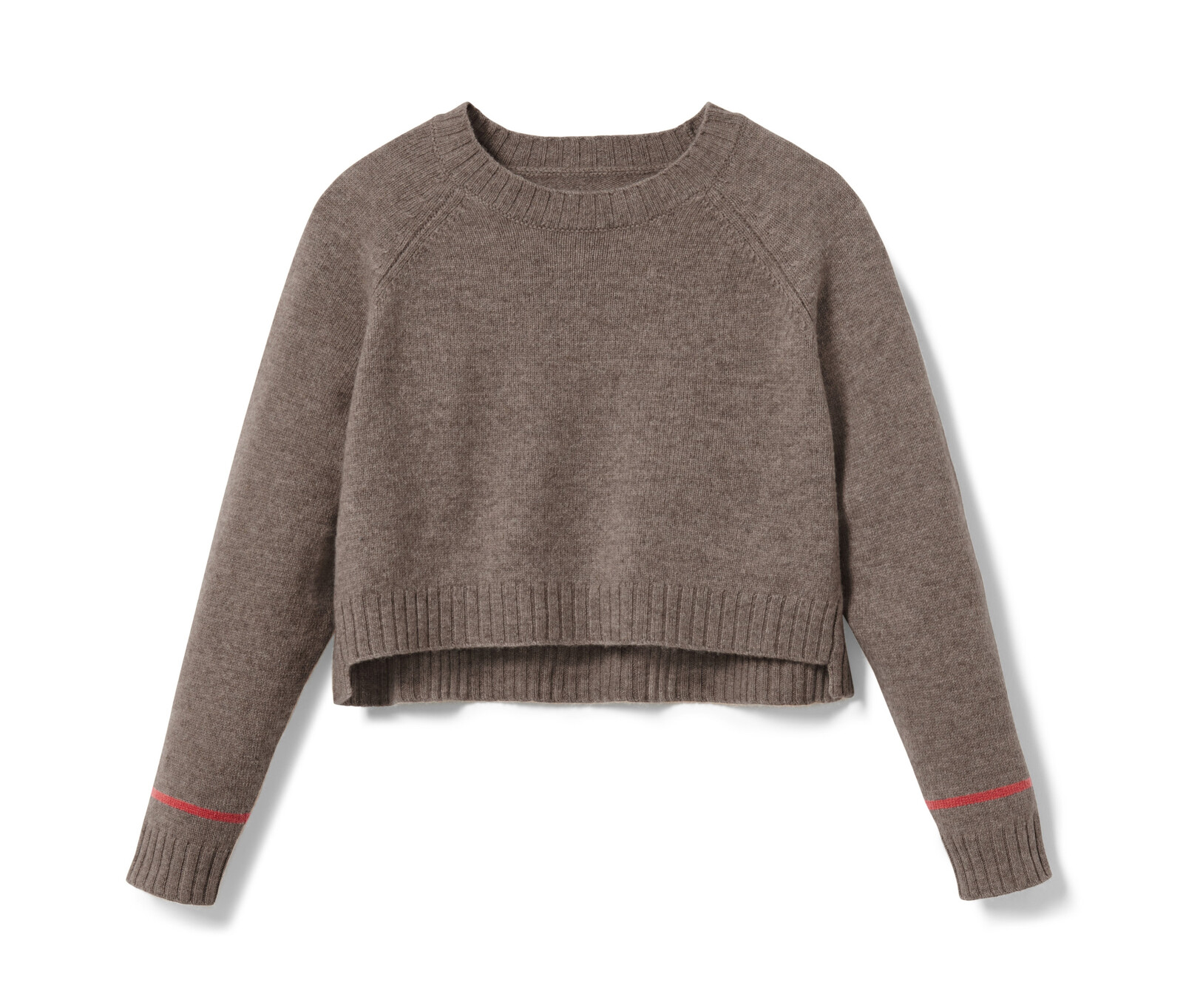 Tchibo - Pletený svetr - pro dívky - vel. 158/164 - barva: hnědá