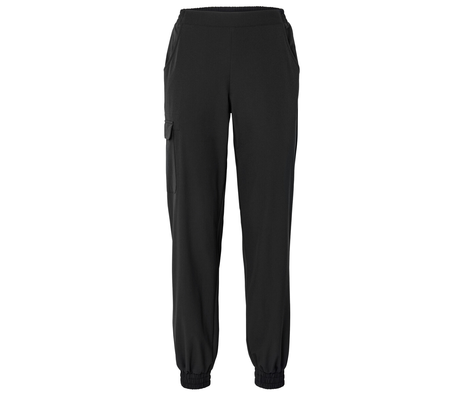Tchibo - Softshellové kalhoty joggpant - pro ženy - vel. 38 - barva: černá