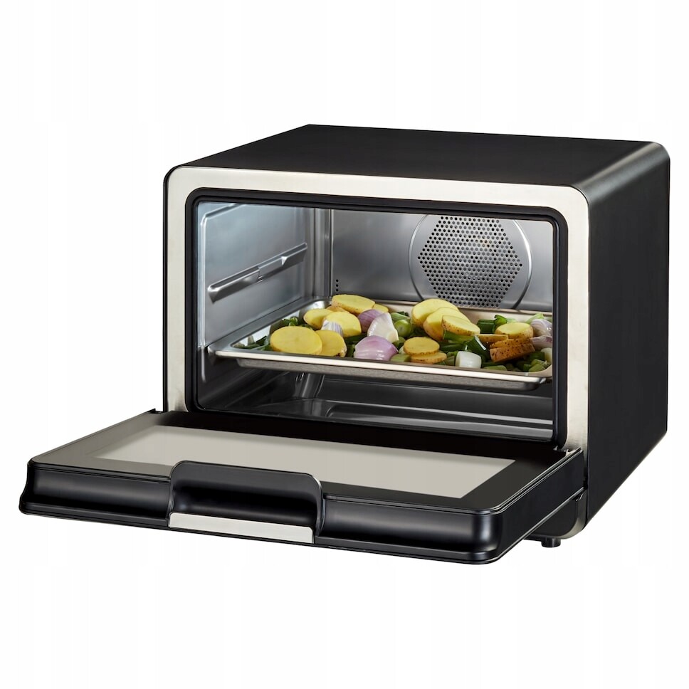 Elektrická Volně Stojící Parní Trouba S Rozmrazováním 40 Programů 2150 W