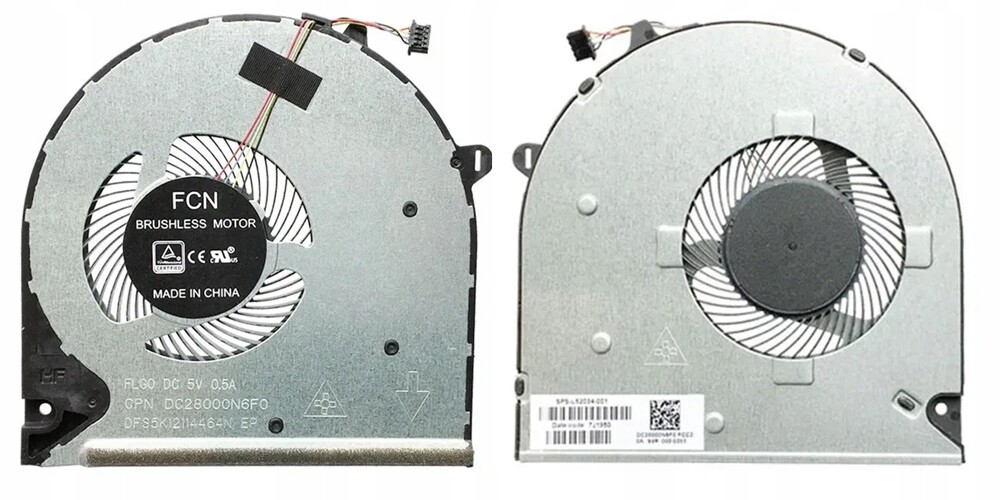 Nový Ventilátor Pro Hp 250 255 (G8 G9) L52034-001 L53752-001