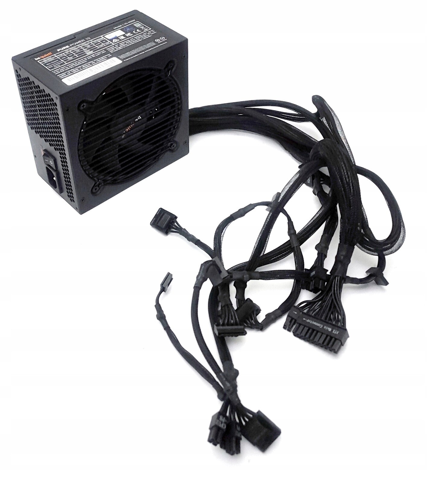 Be quiet! Pure Power 10, L10-400W, 80 Plus Silver, 400W, 20+4 Atx