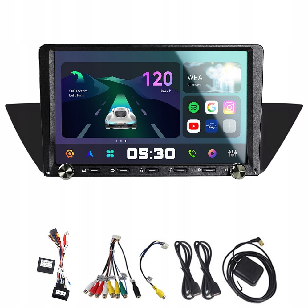 2Din Android 13 autorádio pro Bmw X1 E84 2009-2015 2G 32G Carplay Gps