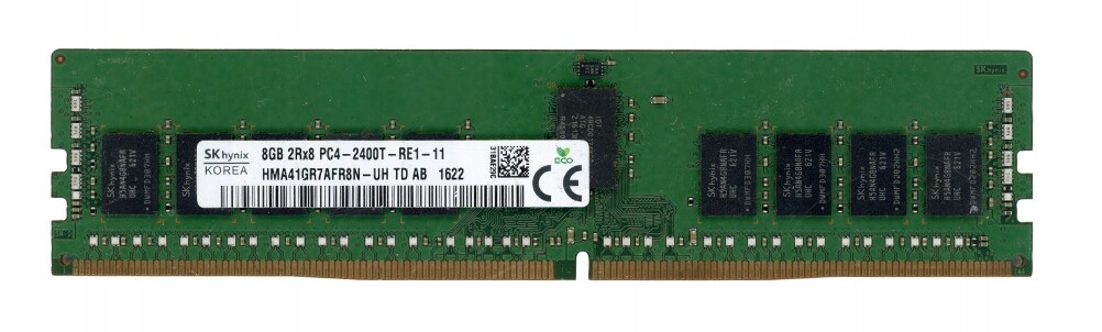 Hynix 8GB DDR4 2400MHz 2Rx8 PC4-2400T HMA41GR7AFR8N-UH Reg Ecc