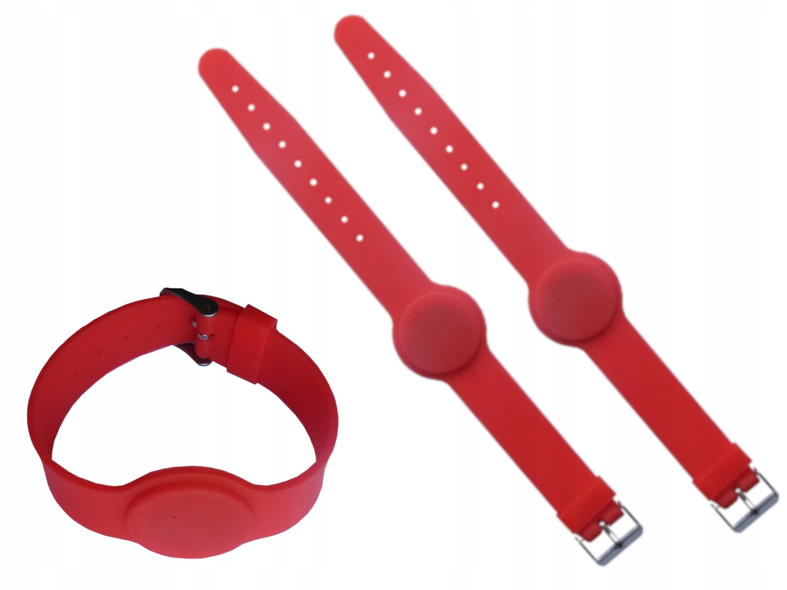 Červená páska 10 kusů Rfid 125kHz Tag ID T5577