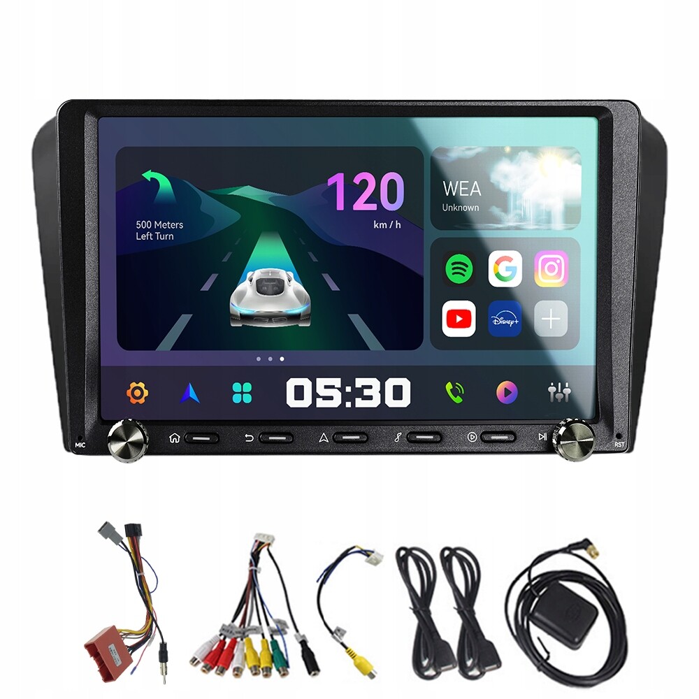 2Din Android 13 autorádio pro Mazda 3 Mazda3 2004-2009 Carplay Gps Rds