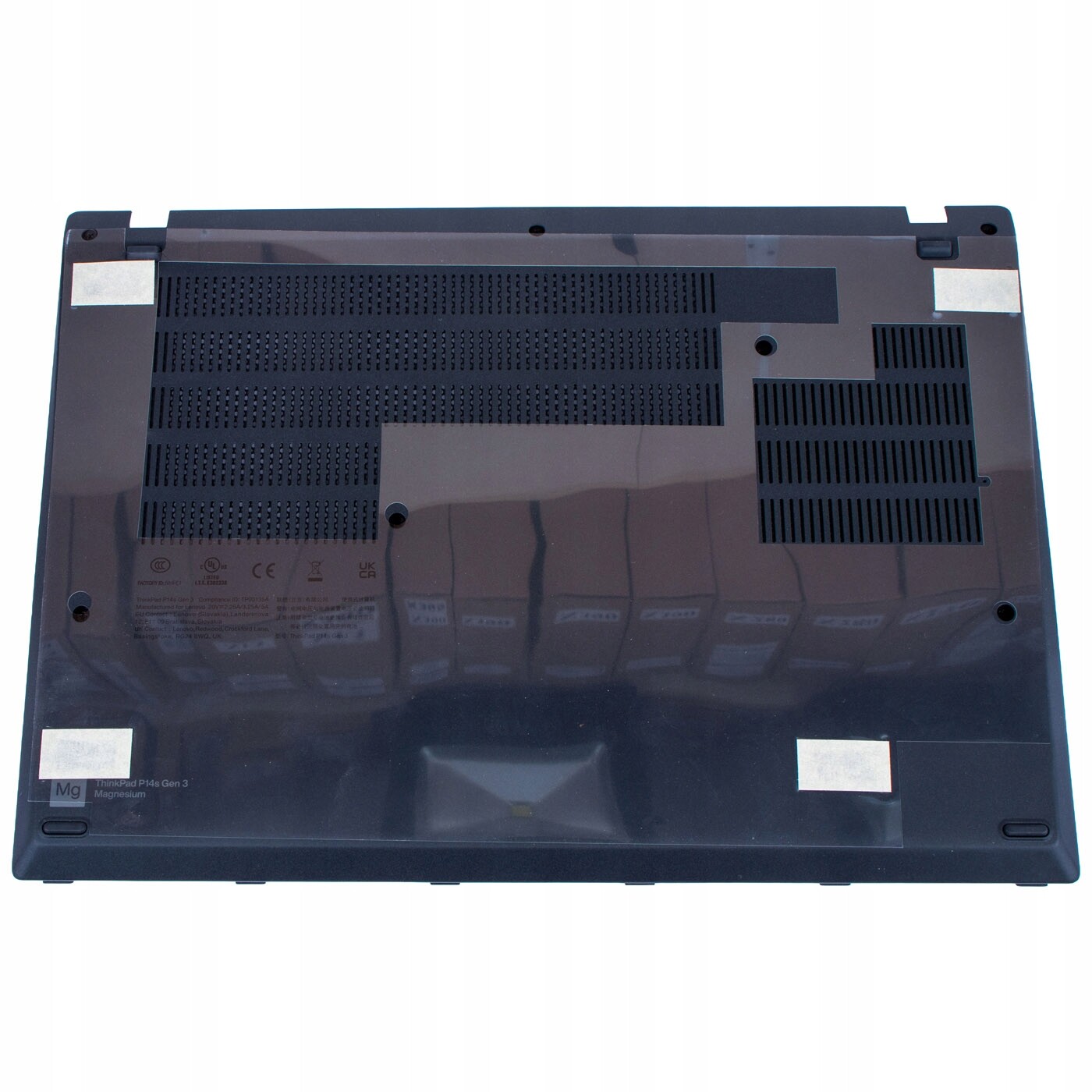 Spodní kryt Lenovo ThinkPad P14s 3. generace Wwan černý