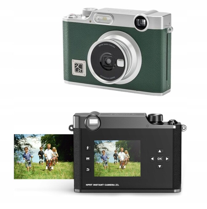 Fotoaparát Hanin Z3 5MP Výtisk Fotografie Barva 3PASS Bluetooth LCD 2,8'' náplně