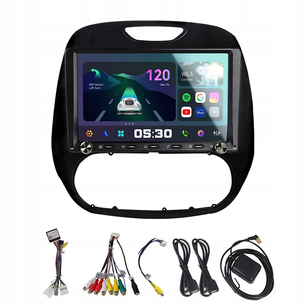 2Din Android 13 autorádio pro Renault Kaptur Captur 2016-2019 Carplay Gps